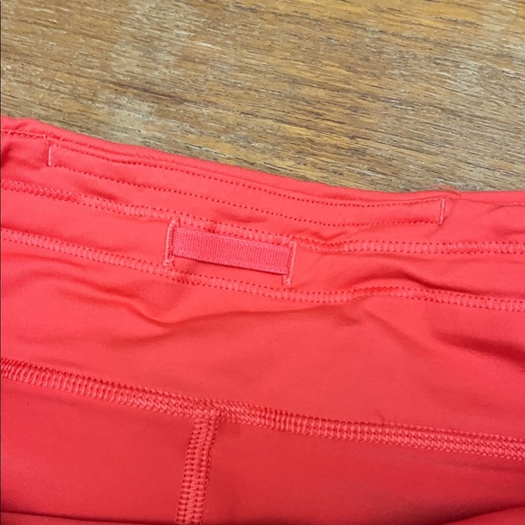 Lululemon PACE RIVAL SKIRT/SKORT-WARM CORAL/Red Size 4 - Picture 7 of 7